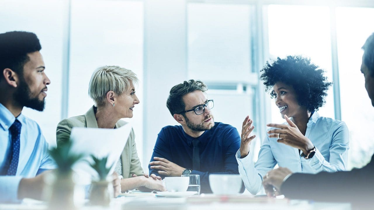 Group team meeting