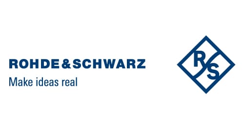 Rohde & Schwarz Logo. Make ideas real.