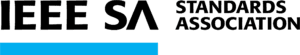 IEEE Standards Association (IEEE SA) Logo.