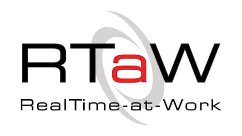 RealTime-at-Work (RTaW) Logo.